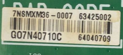 MAIN PARA MONITOR LG / NUMERO DE PARTE 63425002 / EAX66384803 / NUMERO DE PANEL LD550EUE (FH)(B1 / MODELO 55SL5B - Imagen 3